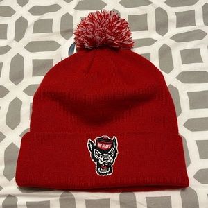 NC State Red Beanie